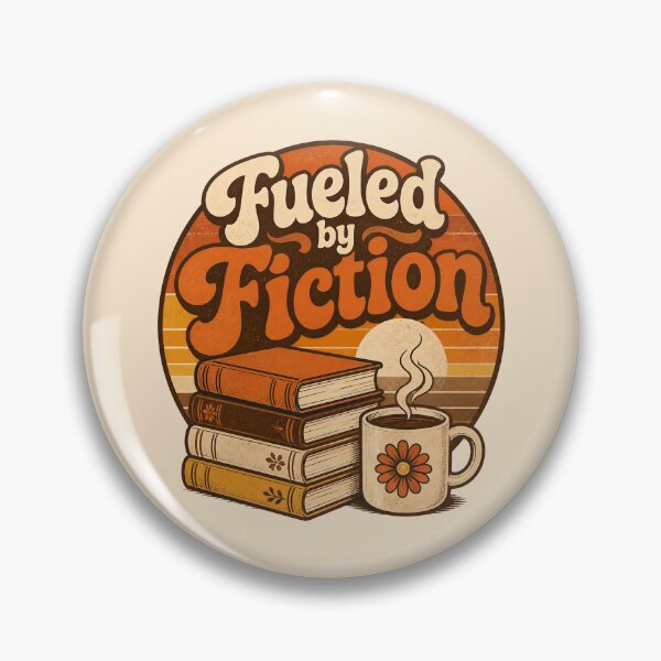 Item preview,  "Fueled by Fiction" Retro designed and sold by MusesWhispers.