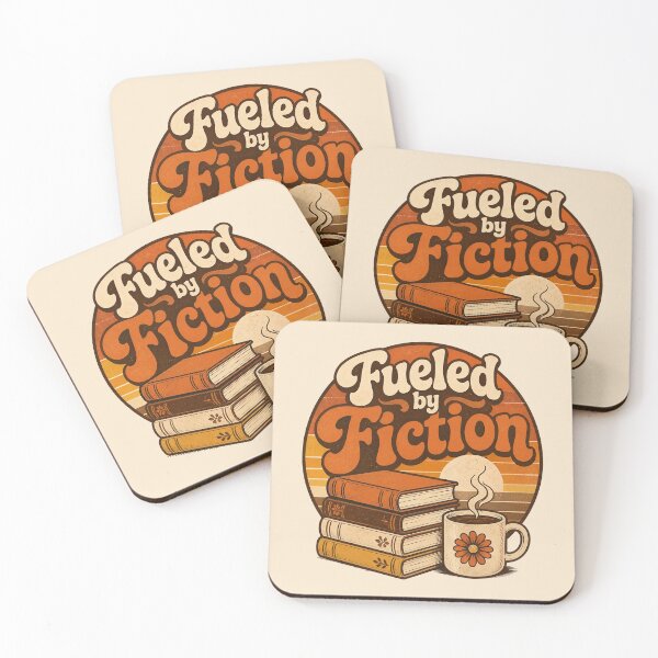 Item preview,  "Fueled by Fiction" Retro designed and sold by MusesWhispers.