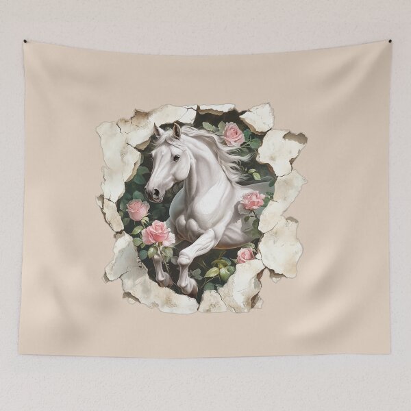 Item preview, Horse with roses designed and sold by Fran Fryberg.