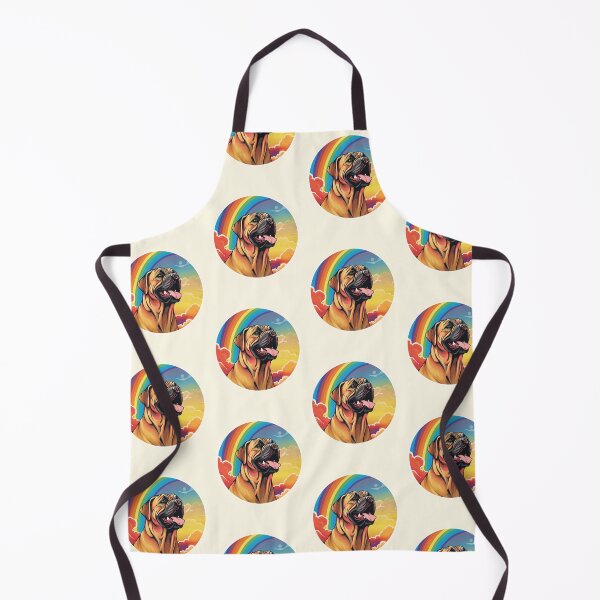 Item preview, Funny Mastiff Colorful Rainbow Cute Mom Dad Kids designed and sold by rafaeltto.