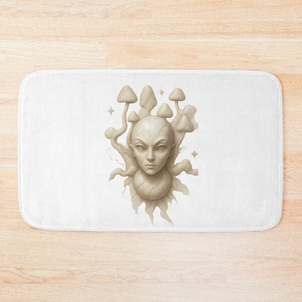 Item preview, Ancient Sand Sculpted Alien - Goblincore Aesthetic designed and sold by Ideniquo.