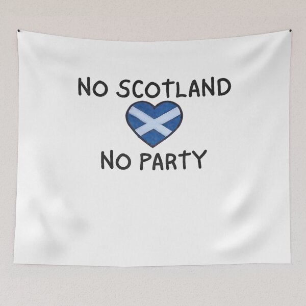 Item preview, No Scotland No Party  designed and sold by Ali-printshop.