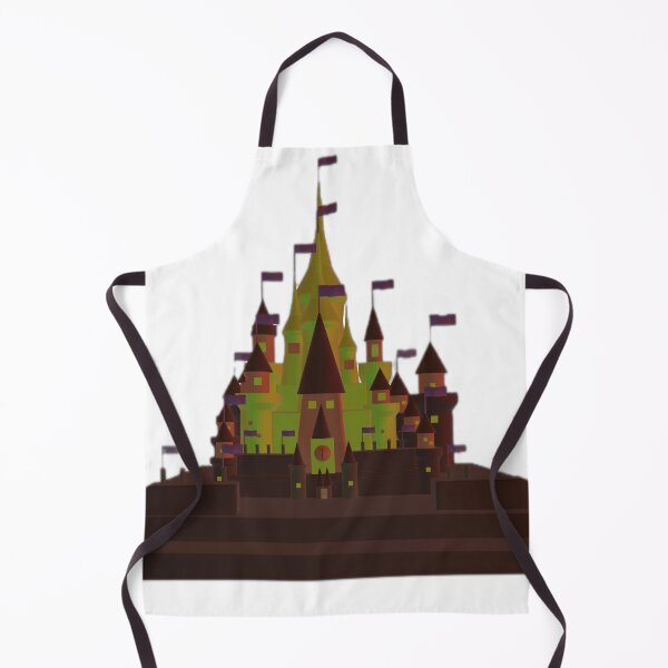 Item preview, Whimsical Green Fantasy Castle Illustration designed and sold by DailyDoodlesBySumbul.