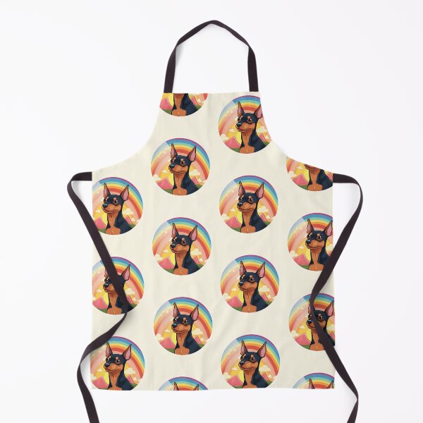 Item preview, Funny Miniature Pinscher Colorful Rainbow Cute Mom Dad Kids designed and sold by rafaeltto.
