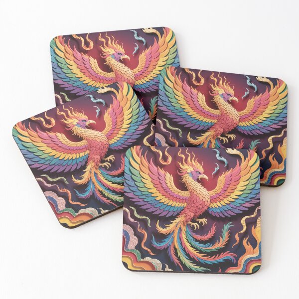 Item preview, The phoenix rises from the fire. designed and sold by Paper Wonderland.