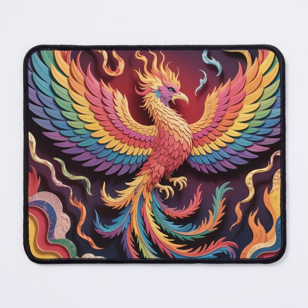 Item preview, The phoenix rises from the fire. designed and sold by Paper Wonderland.