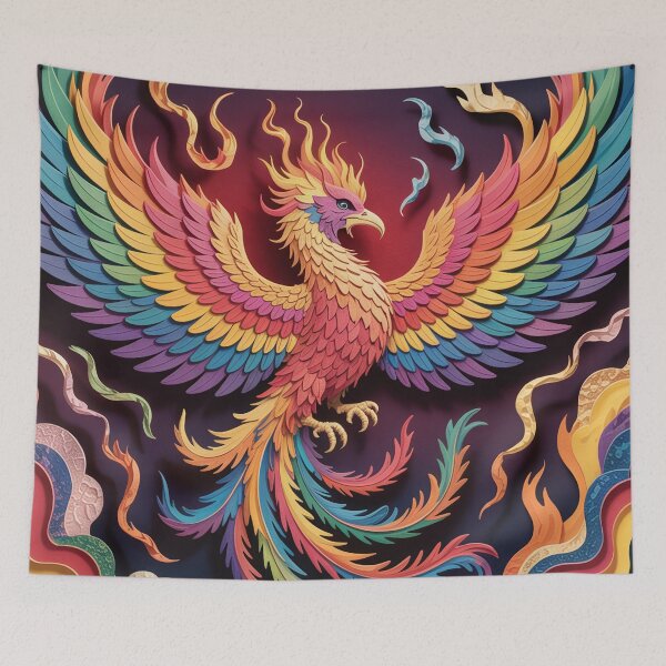 Item preview, The phoenix rises from the fire. designed and sold by Paper Wonderland.