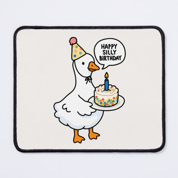 Item preview, Happy Silly Birthday Goose designed and sold by Chanaika4.