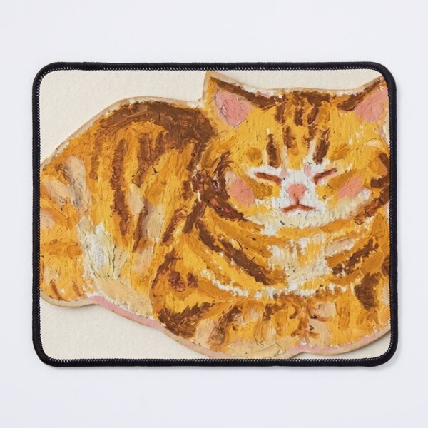 Item preview, Cute Sleepy Ginger Cat designed and sold by miaslove.