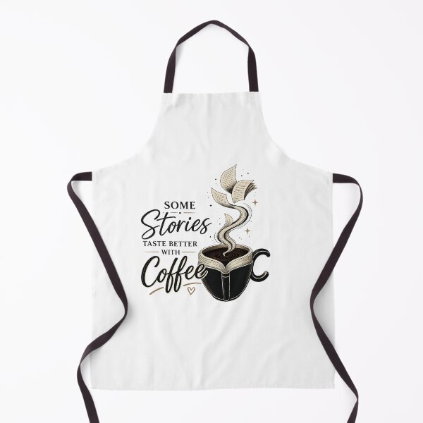 Item preview, Some Stories Taste Better With Coffee – Book Lover Gift designed and sold by BYMK.