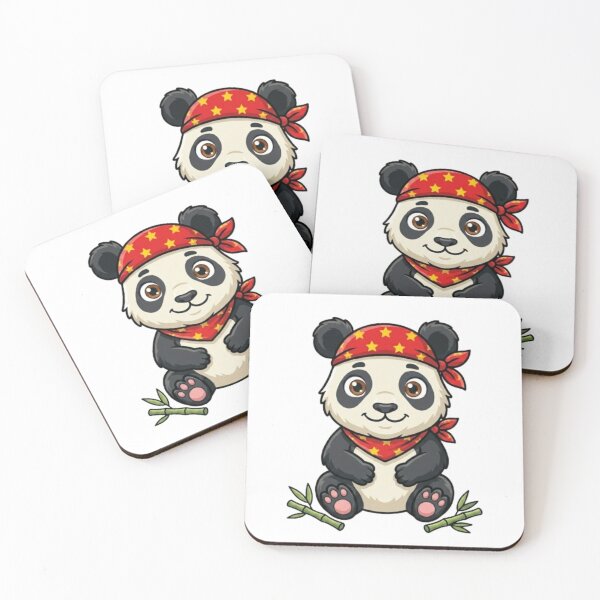 Item preview, Cute Panda Pirate Mascot designed and sold by BoldConcept43.