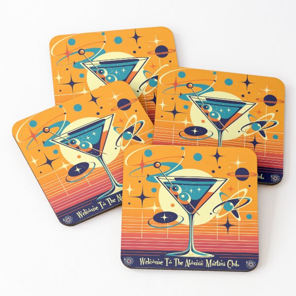 Artikelvorschau, Willkommen im Atomic Martini Club – Sternenhimmel entworfen und verkauft von Lee Hiller Designs.