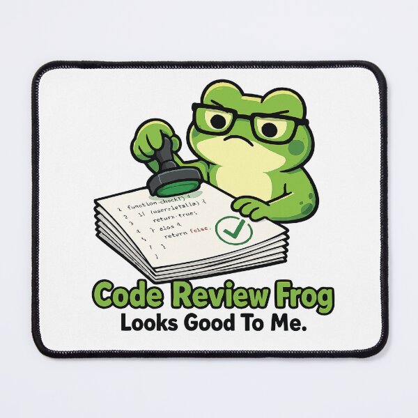 Item preview, Code Review Frog designed and sold by SimplePoDesign.