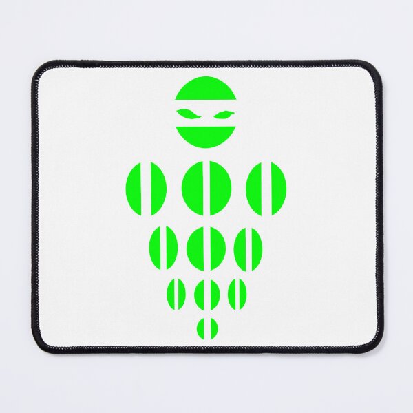 Item preview, Blake On Green Geometric Symbol Graphic – Futuristic Minimal Abstract Design designed and sold by PrimeVectorLab.