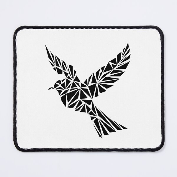 Item preview, Black Geometric Bird designed and sold by Espyr.Art.