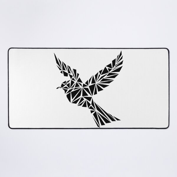 Item preview, Black Geometric Bird designed and sold by Espyr.Art.
