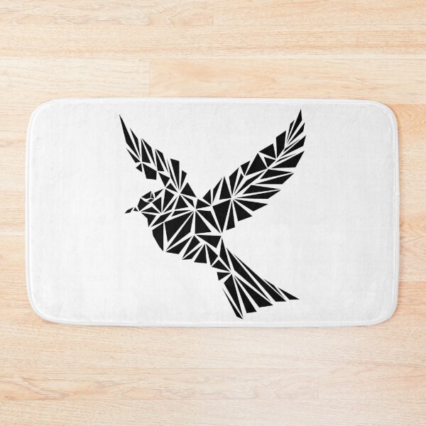 Item preview, Black Geometric Bird designed and sold by Espyr.Art.