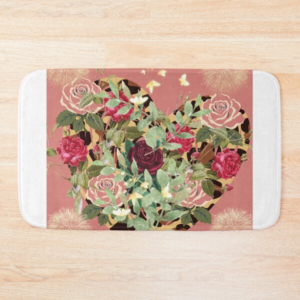 Item preview, Flower filled heart art  designed and sold by Extremeallie.
