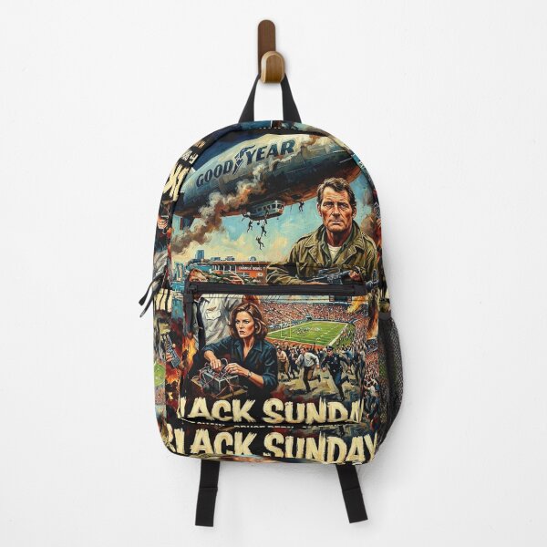 Item preview, Black Sunday Retro 1970s Action Thriller Tribute Art Movie Poster designed and sold by Art's Diner.