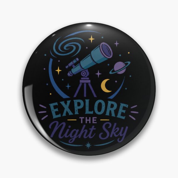 Item preview, Explore the Night Sky Telescope Graphic | Astronomy Lover Gift designed and sold by Tadeusz1.