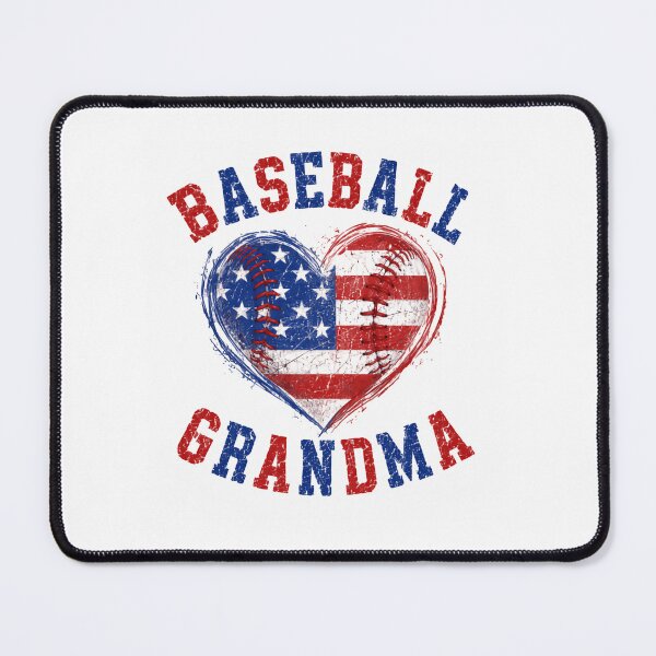 Item preview, Baseball Grandma – Patriotic Heart Vintage designed and sold by HumansStuck12.