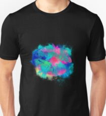 Kiss lips colorful Unisex T-Shirt