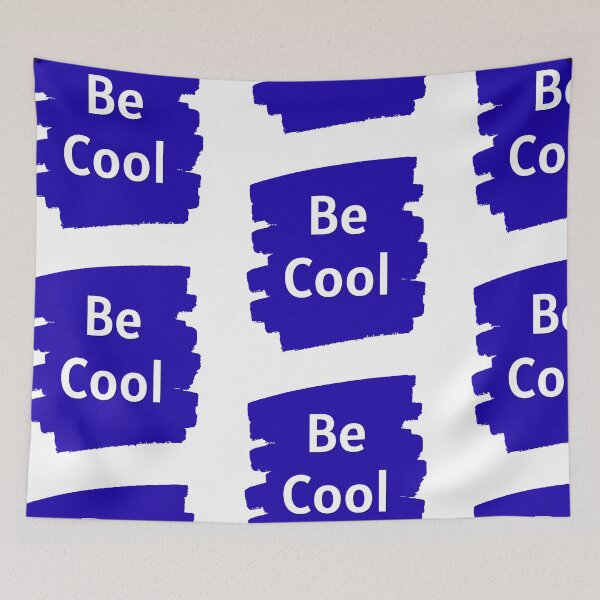 Item preview, Be Cool typography design  designed and sold by Swati's Digital Den.