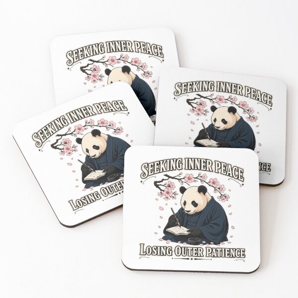 Item preview, Funny Panda Zen Meditation Humor designed and sold by Gentlestate.