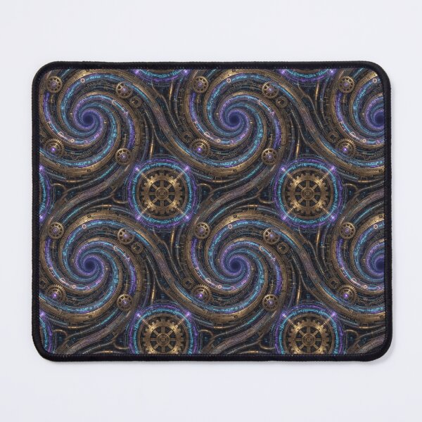 Item preview, Steampunk Cyberpunk Mechanical Spiral Vortex designed and sold by Pioneer Spirit Market.
