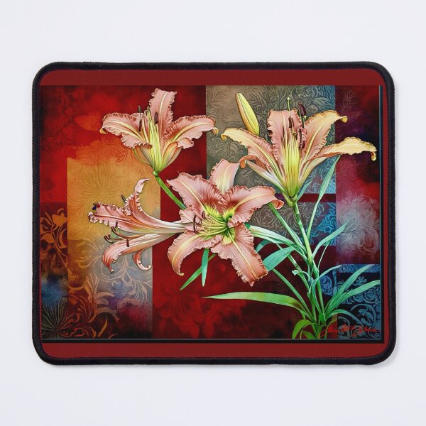 Item preview, Vintage Lilies 3 designed and sold by ©Janis Zroback.
