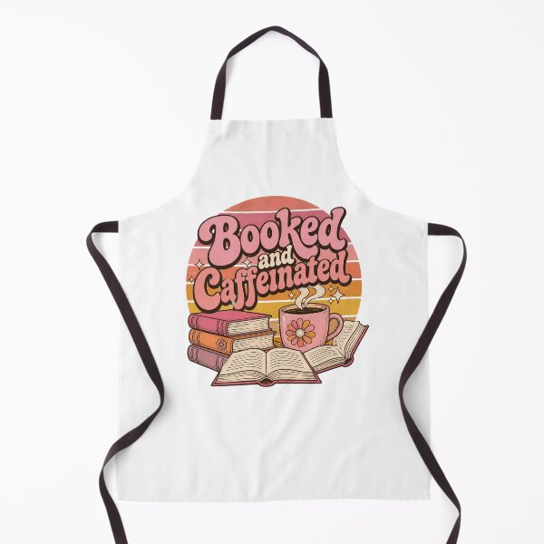 Item preview, "Booked and Caffeinated" Retro designed and sold by MusesWhispers.