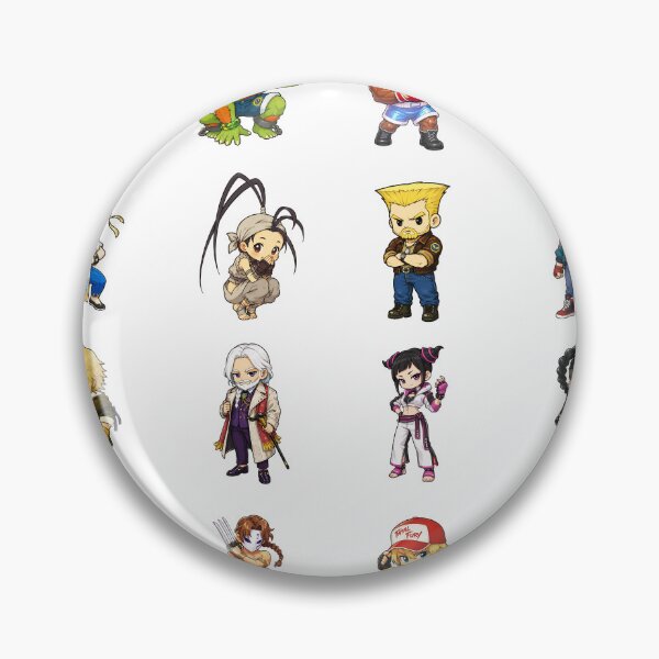 Item preview, Mega Chibi Street Fighter Characters Fanart Pack designed and sold by bapupa.