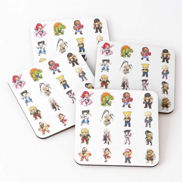 Item preview, Mega Chibi Street Fighter Characters Fanart Pack designed and sold by bapupa.