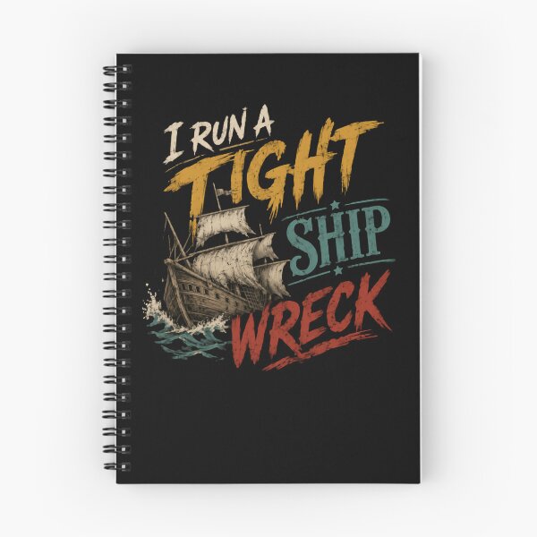 Item preview, I Run A Tight Ship Wreck – Bold Captain Chaos designed and sold by HumansStuck12.