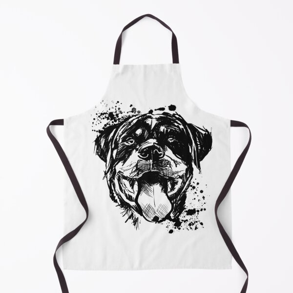 Item preview, Rottweiler Gothic Ink Portrait designed and sold by Inkversed.
