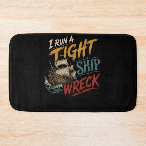 Item preview, I Run A Tight Ship Wreck – Bold Captain Chaos designed and sold by HumansStuck12.