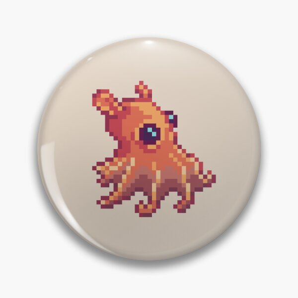 Item preview, Dumbo Octopus Pixel Art designed and sold by Curs-3d.