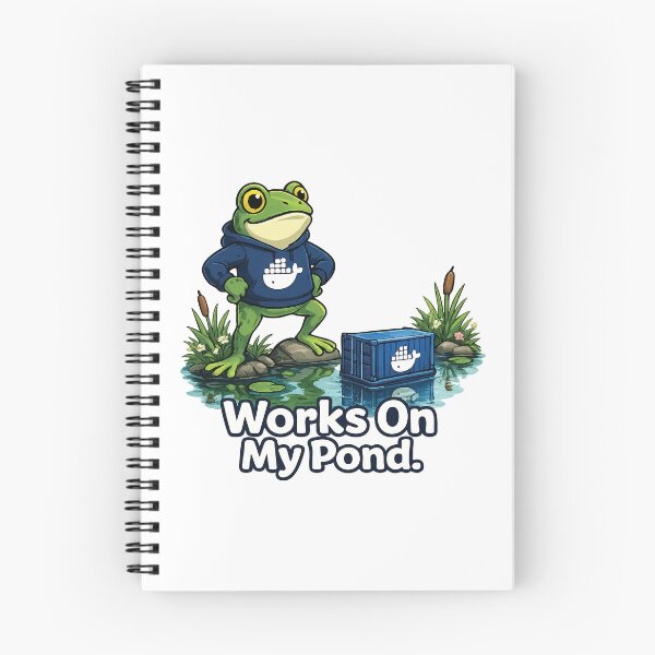 Item preview, Works On My Pond Frog designed and sold by SimplePoDesign.