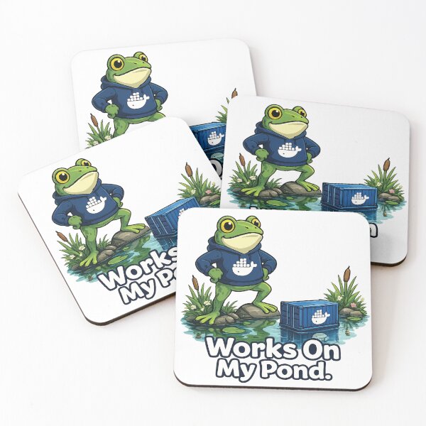 Item preview, Works On My Pond Frog designed and sold by SimplePoDesign.