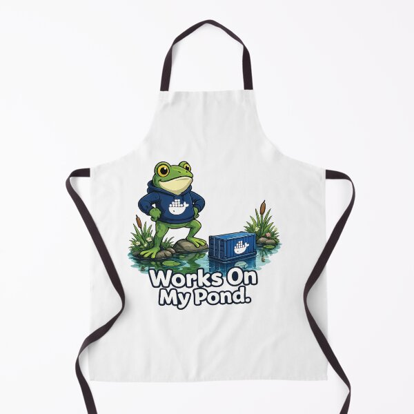Item preview, Works On My Pond Frog designed and sold by SimplePoDesign.