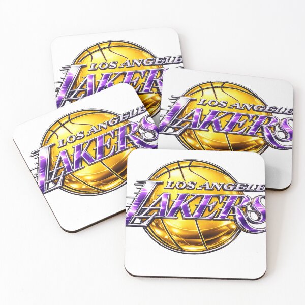 Item preview, Los Angeles Lakers Chrome Logo designed and sold by JC's Cards & More.