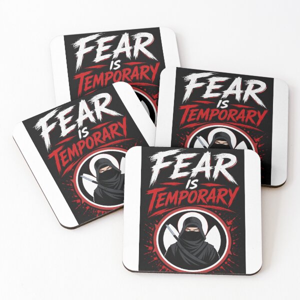 Item preview, Fear is Temporary designed and sold by oxymoronwhey2go.