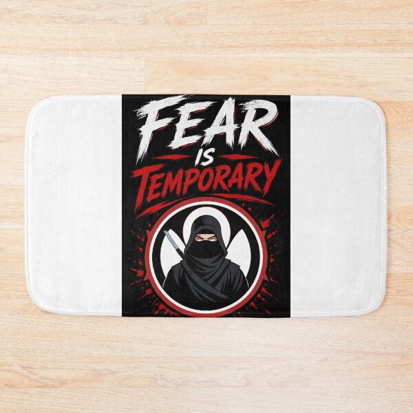 Item preview, Fear is Temporary designed and sold by oxymoronwhey2go.