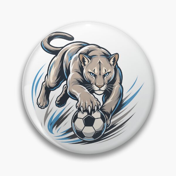 Item preview, Argentina Puma Soccer T-Shirt | Wild Cat Football Design designed and sold by wizooo411.