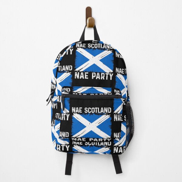 Item preview, No Scotland No Party Distressed Scottish Saltire Flag designed and sold by Ali-printshop.