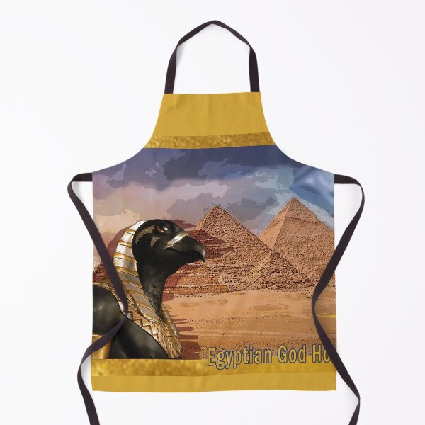 Item preview, Horus Egyptian Falcon God Watching Over Pyramids (by ACCI)  designed and sold by VanyssaGraphics.