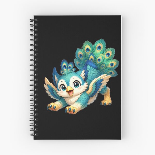 Item preview, Cute Peacock Griffin Baby designed and sold by Hatchling Hollow.