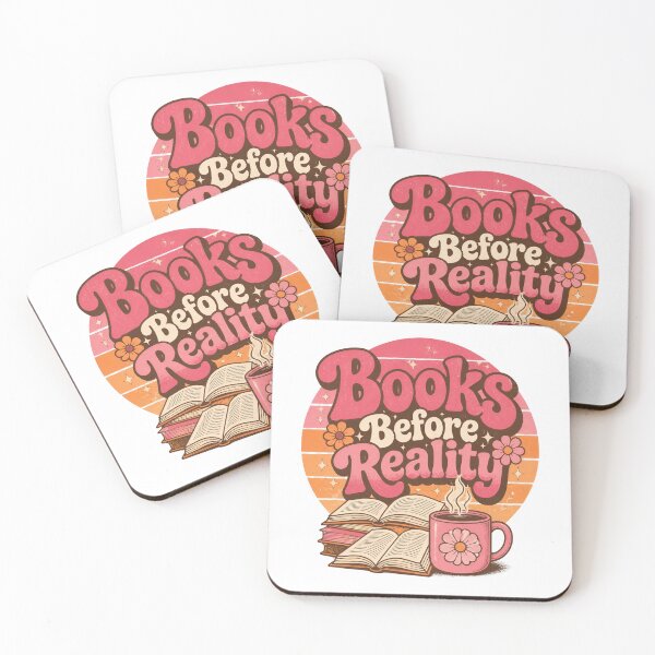 Item preview, "Books Before Reality" Retro designed and sold by MusesWhispers.
