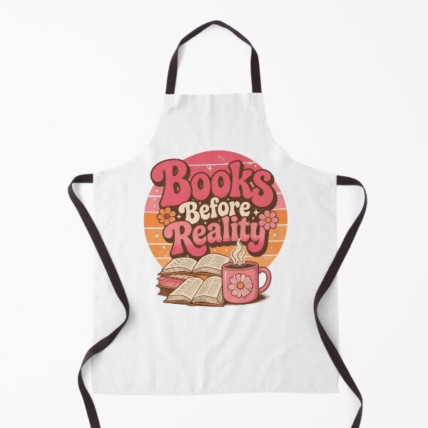 Item preview, "Books Before Reality" Retro designed and sold by MusesWhispers.