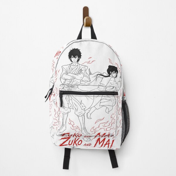 Item preview, Zuko and Mai Outline Art Design | Avatar Inspired Character Duo Illustration designed and sold by CutPawStudio.